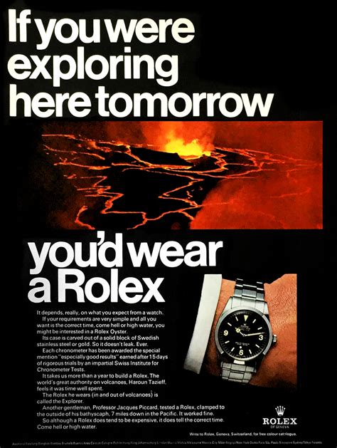 vintage rolex magazine ads